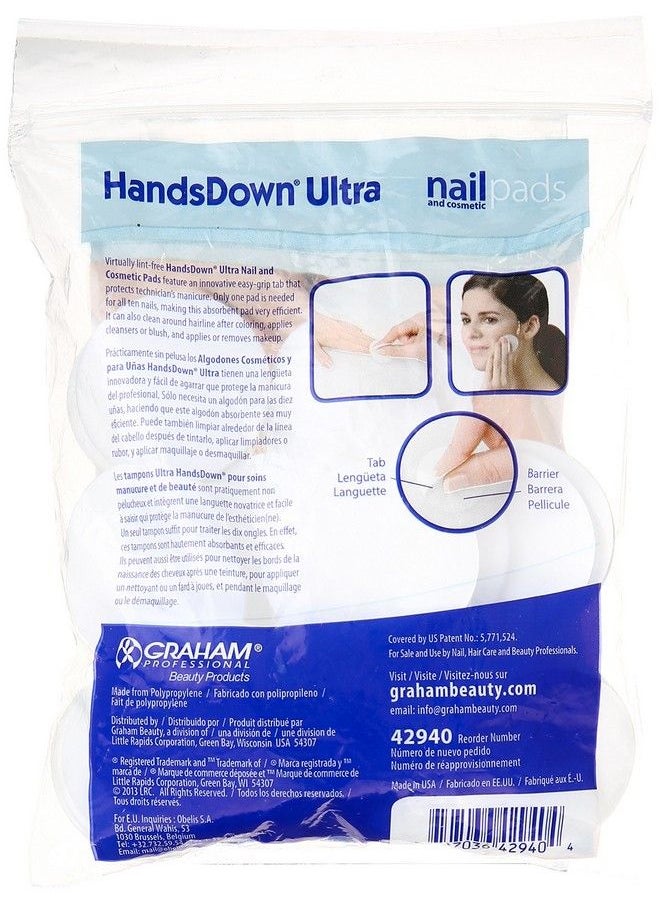 Hands Down Ultra Nail And Cosmetic Pads 60 Count - pzsku/Z1843635ED988A11129ABZ/45/_/1677914385/828333dc-02bf-4dd8-a962-548f2509511a