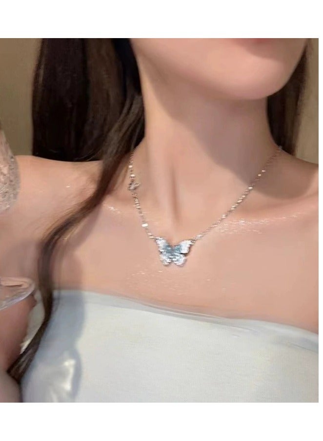 Goolsky Butterfly Pendant Necklace for Women – Dainty, Elegant & Sweetcore-Inspired Jewelry Gift  - Image 2