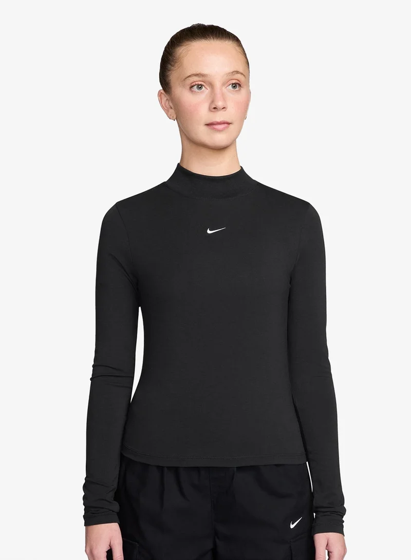 Nike Nsw Chill Knit Mock T-Shirt