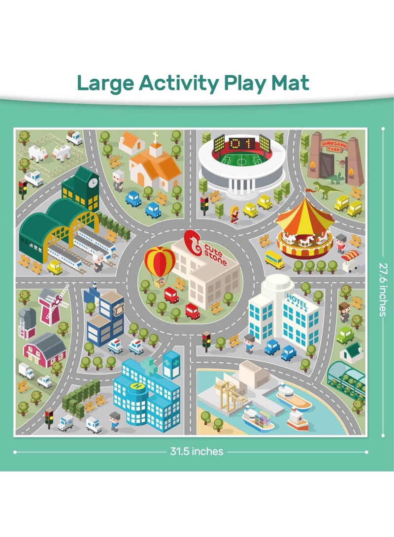 YelaJoy Dinosaur Coil Road Track Car, Paradise Car Adventure, Car Park, Kids Toys - Image 5