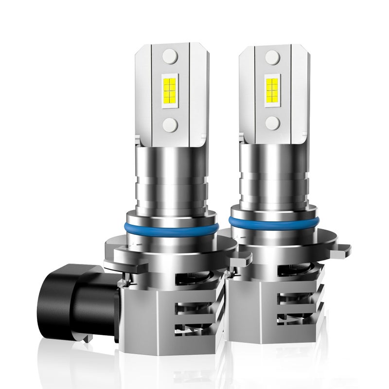 Rcj 9006/Hb4 Fog Bulbs  6000K Cool White With Cooling Fan  Plug-N-Play  Pack Of 2 - Image 1