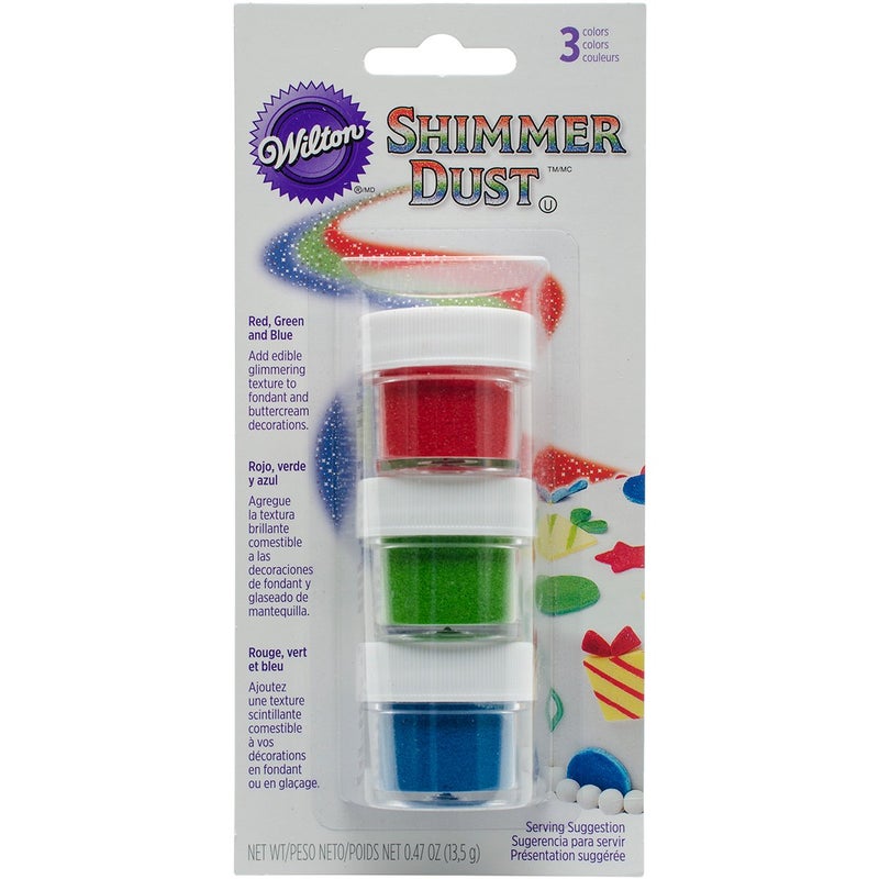 Wilton 703210 Primary Shimmer Dust Food Decorative Multicolor - Image 3