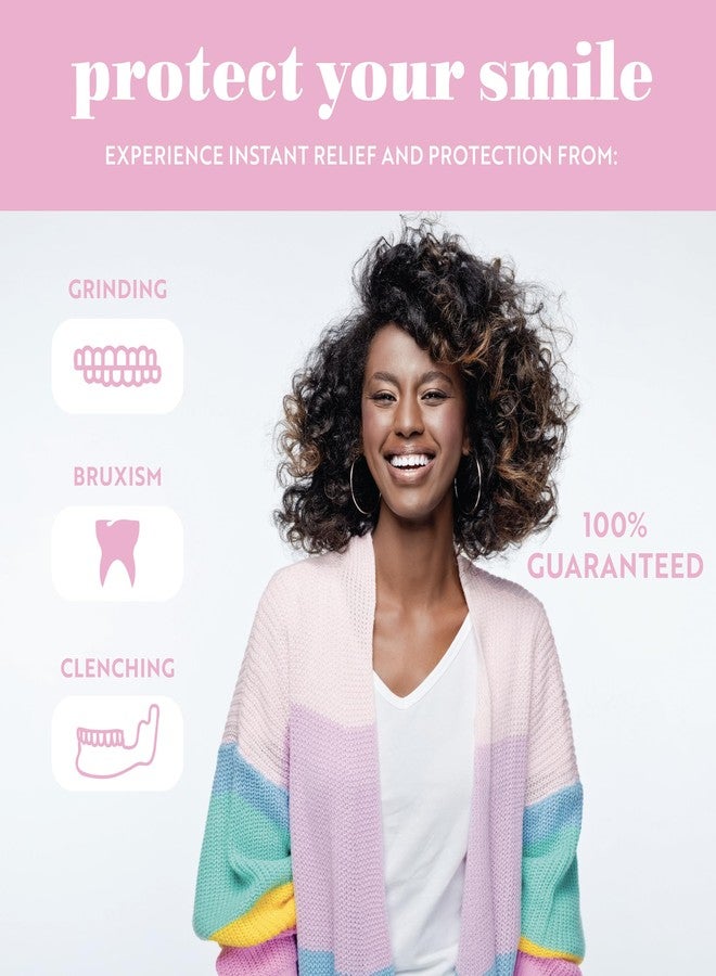 CUSTMBITE Sleep Peachy Night Guard for Women, Teeth Grinding, Bruxing, 2-Pack, Orange - Image 2
