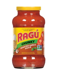 Ragu RAGU Chunky Sauces Roasted Garlic Sauce 680g  - Image 1