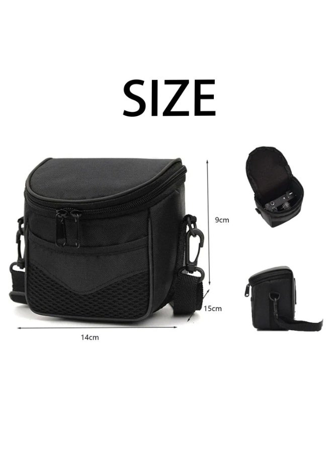 PTTIMFFM Compact Camera Shoulder Bag, Waterproof Anti-Shock Travel Case for DSLR/Mirrorless Cameras, Digital Photography Bag with Adjustable Strap for Canon Nikon Sony and Accessories (14*15*9cm)  - Image 2