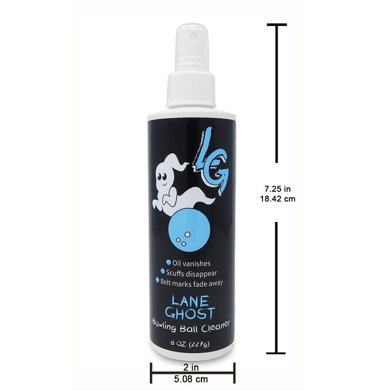 Lane Ghost رذاذ تنظيف كرات البولينغ Lane Ghost - معتمد من USBC - منظف للزيوت، الخدوش، وعلامات الحزام - يستعيد اللصق ويطيل عمر الكرة - Image 4