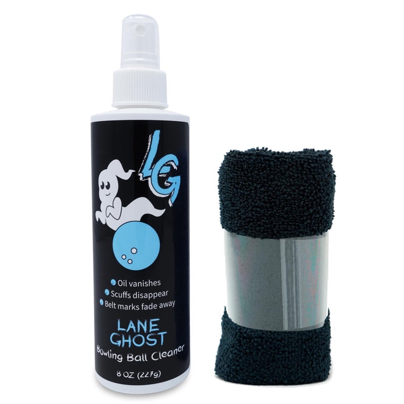 Lane Ghost رذاذ تنظيف كرات البولينغ Lane Ghost - معتمد من USBC - منظف للزيوت، الخدوش، وعلامات الحزام - يستعيد اللصق ويطيل عمر الكرة - Image 1