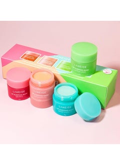 LANEIGE LANEIGE Lip Sleeping Mask Set - Overnight Treatment Lip Care Products | Moisturize & Nourish, Cracked Dry Lips, Intense Hydration with Shea Butter  - Image 3