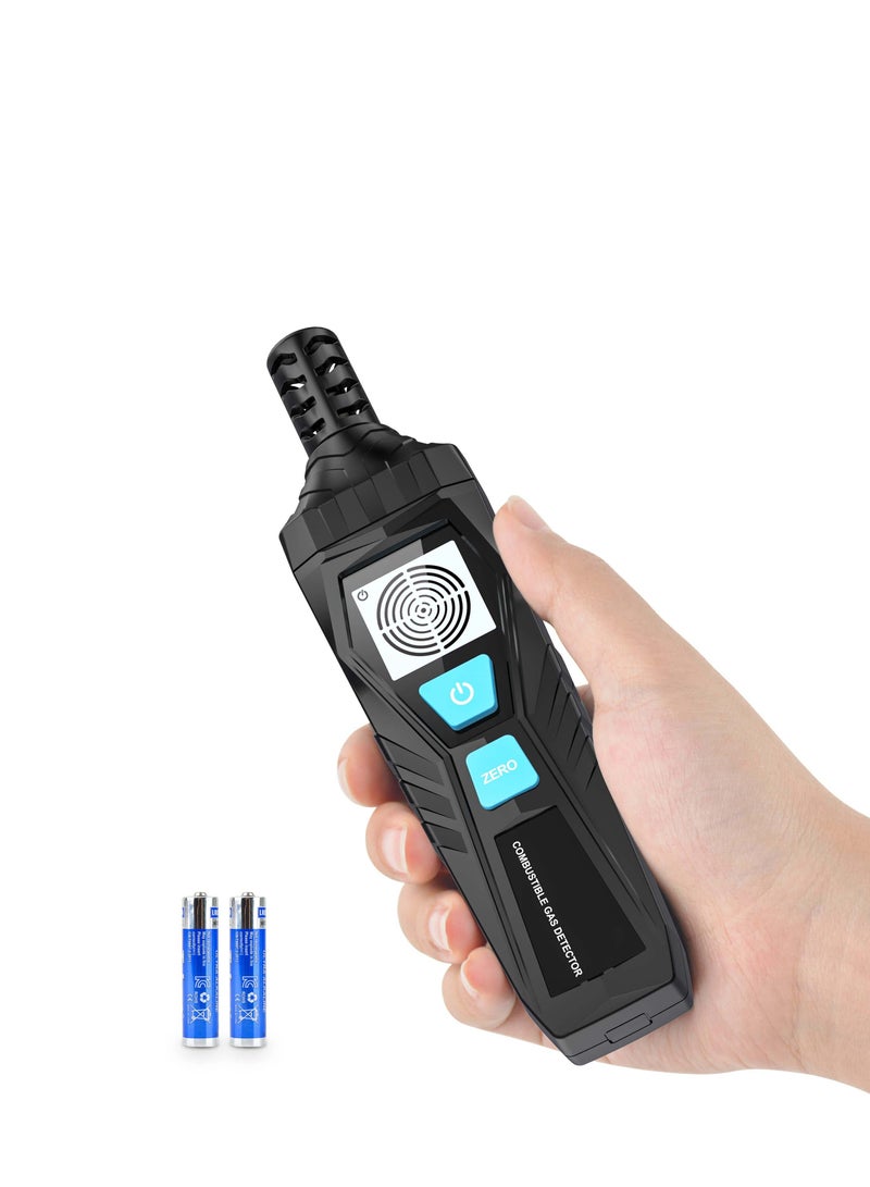 Barakah Gas Leak Detector, Natural Gas Detector with Audible & Visual Alarm, Portable Gas Sniffer to Locate Combustible Gas Leak Sources Like for LPG, LNG, Natural, Methane & Butane Gases Detecting - Image 1
