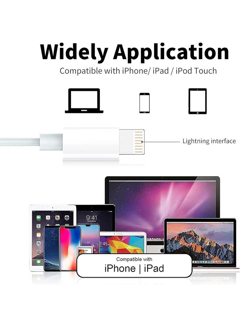 JOHN PAULS Earphone with Lightning Connector In-Ear Wired Headphones with Built-in Microphone & Remote Clear Audio & Deep Bass Compatible with iPhone & iPad - Image 4