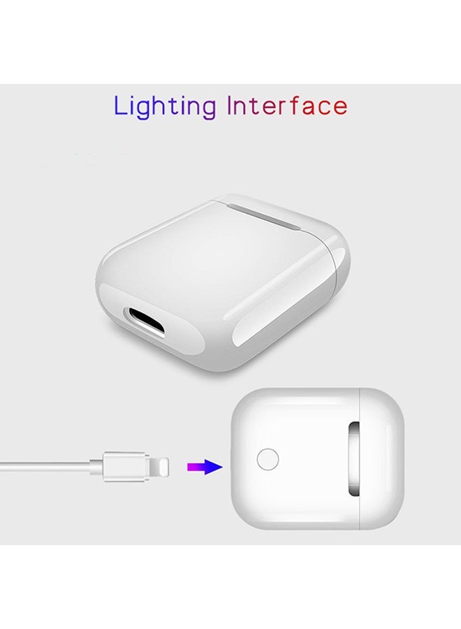 Black Tiger Earphone Airbuds True Wireless Earbuds with Portable Charging Case – High-Quality Sound, Bluetooth 5.0 Connectivity, Comfortable Fit, Long Battery Life, Quick Charging, Noise Isolation, Compatible with Android & iOS Devices – White - Image 2