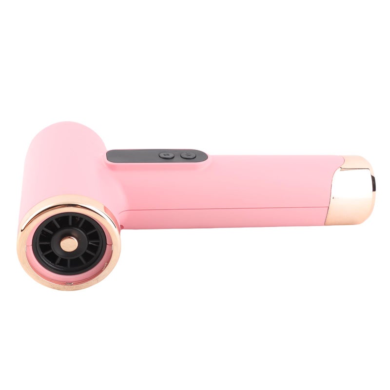 Negative Ionic Hair Dryer 100000RPM Cordless Hot and Cold Wind Noiseless High Speed Blow Dryer with Magnetic Nozzle for Home Travel Pink - Image 4