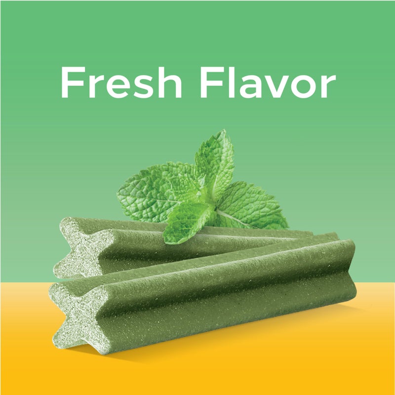 Pedigree Dentastix Small and Toy Breed Dog Treats, Fresh Flavor, 12.31 oz. Bag (51 Treats) - Image 2