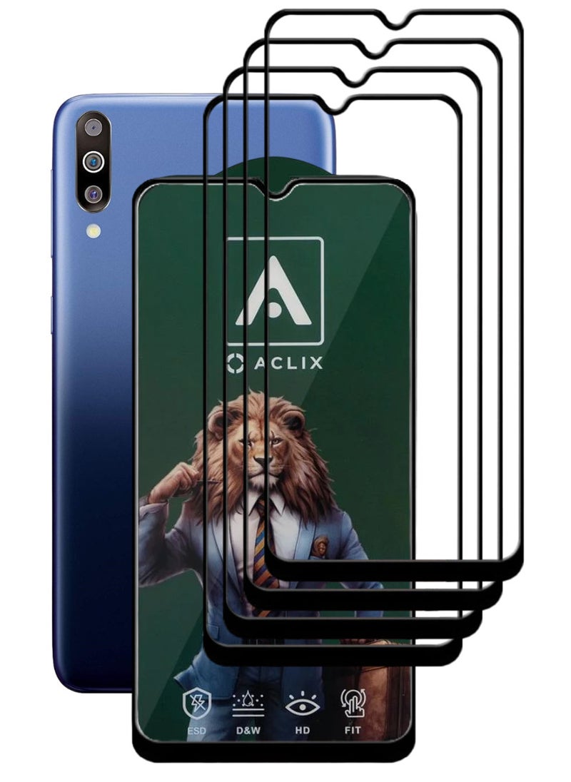 أكاليكس 4 قطع، حماية شاشة، لهاتف سامسونج جالاكسي M30، جودة ممتازة. - Image 1