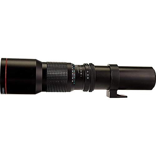 Vivitar عدسة فيفيتر العالمية 500 مم مسبقة الضبط، سوداء، 14.6 × 5.1 × 3.6 بوصة - Image 4