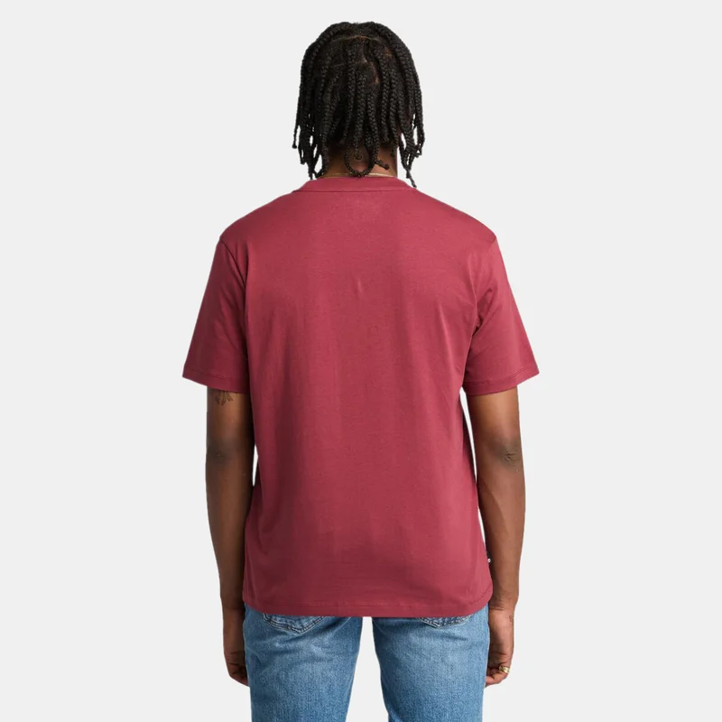 Timberland Red Men's Holiday Graphic T-Shirt for Men | Best Price UAE