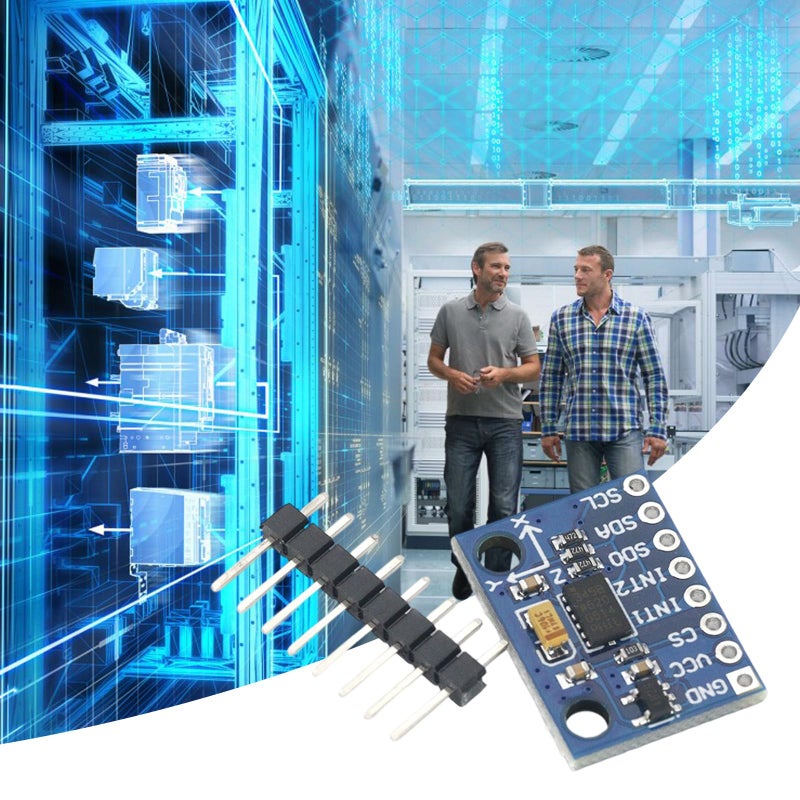 3Pcs GY 291 ADXL345 Digital Triple Axis Accelerometer Module Color C - Image 3