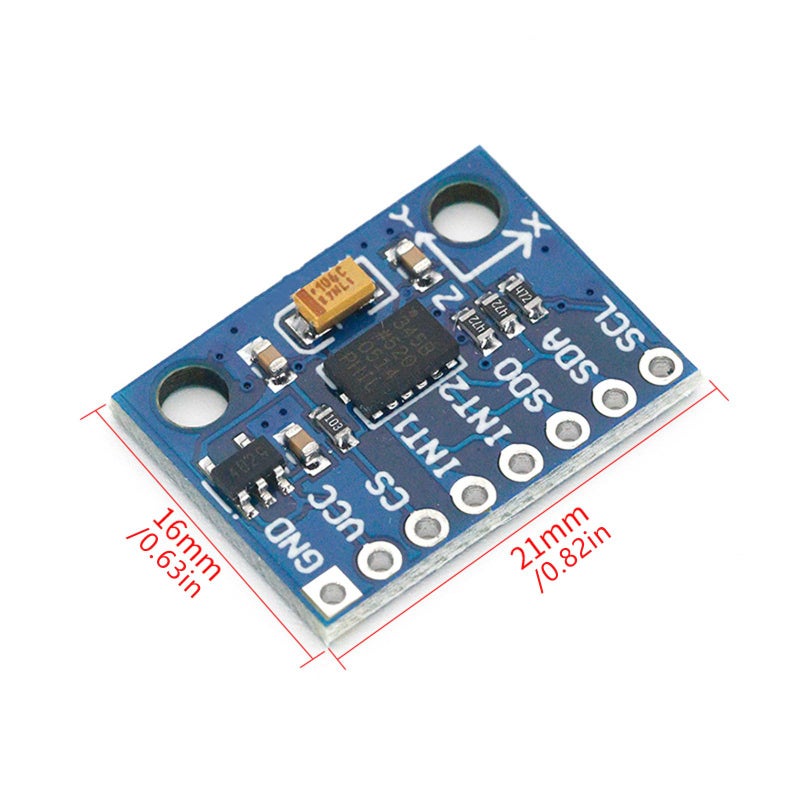 3Pcs GY 291 ADXL345 Digital Triple Axis Accelerometer Module Color C - Image 5