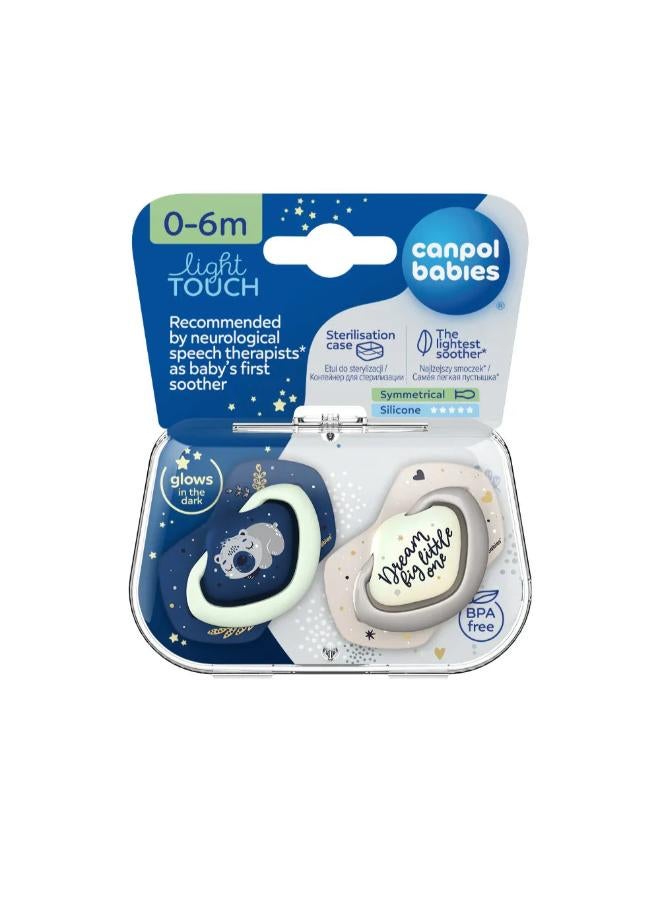 Canpol Babies Silicone Soother 0-6m Sleepy Koala - 2Pcs - Image 1