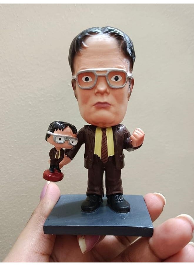 Generic - Dwight Schrute Bobblehead 10 cms || The Office Merchandise || Michael Scott || Jim & Pam - Image 1