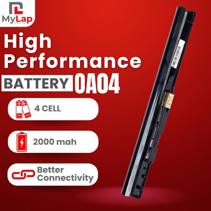 Mylab Oa04 Battery for HP 746641-001 740715-001 OA04 OA03 15-R029WM 15-R052NR 15-R015DX 15-G020DX 15-R137WM 15-D035DX 250 G3 15-D020DX HSTNN-LB5Y 0AO3 OA04 HP Laptop Battery - Image 4
