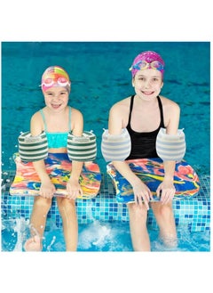 Generic Inflatable Swim Arm Bands, Floatation Sleeves for Kids, Toddlers, and Adults (Set of 4) - Perfect for Safe Swimming and Water Fun!  - Image 5