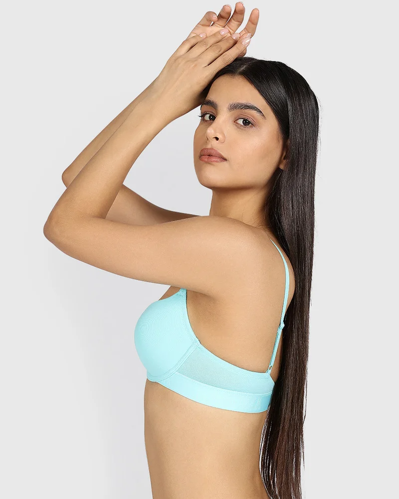 La Senza La Senza Remix Lightly Lined Demi Cotton Bra