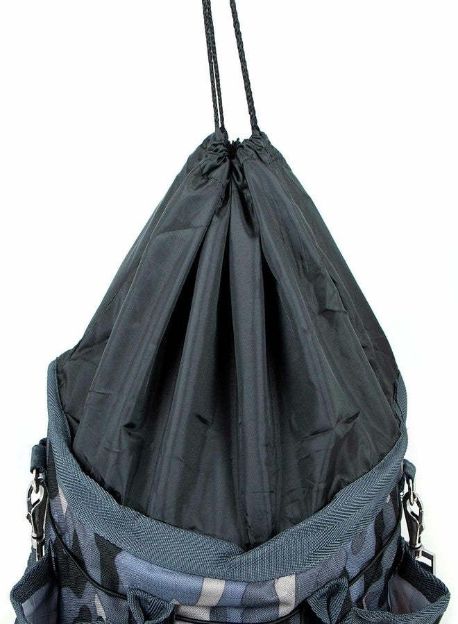 Jeffers Poplar Head Grooming Bag - Horse Grooming Organizer Tote with Pockets for Brushes, Tools, Clippers, Shampoo, Detangler - Stable Barn Kit Carrier for Horses, Pets, Livestock, Urban Camo - Image 4