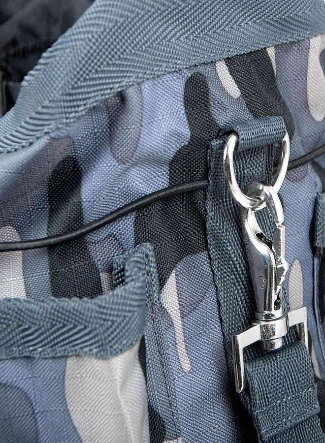 Jeffers Poplar Head Grooming Bag - Horse Grooming Organizer Tote with Pockets for Brushes, Tools, Clippers, Shampoo, Detangler - Stable Barn Kit Carrier for Horses, Pets, Livestock, Urban Camo - Image 3