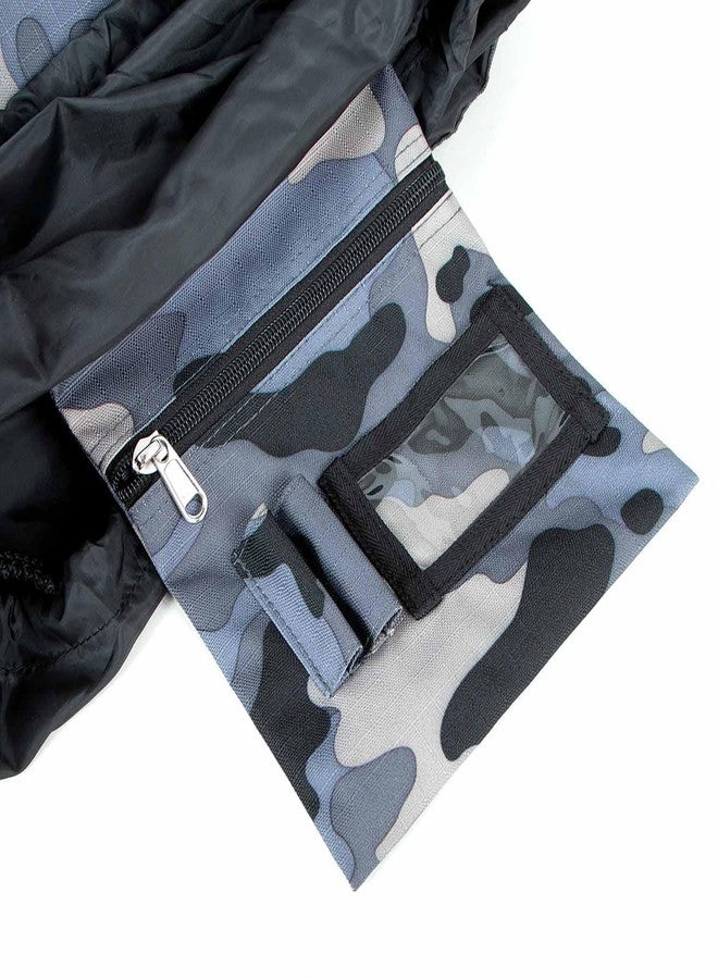 Jeffers Poplar Head Grooming Bag - Horse Grooming Organizer Tote with Pockets for Brushes, Tools, Clippers, Shampoo, Detangler - Stable Barn Kit Carrier for Horses, Pets, Livestock, Urban Camo - Image 5