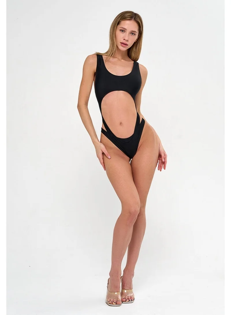 Bona Fide Bonabombita Black Bona Fide Sexy One Piece Bathing Suit for Women - One Piece Swimsuits for Women - Monokini for Women | Best Price UAE