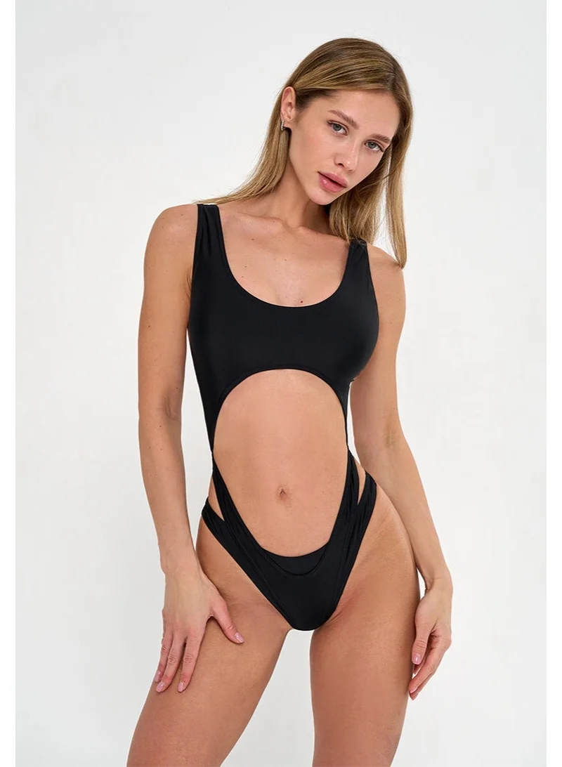 Bona Fide Bonabombita Black Bona Fide Sexy One Piece Bathing Suit for Women - One Piece Swimsuits for Women - Monokini for Women | Best Price UAE