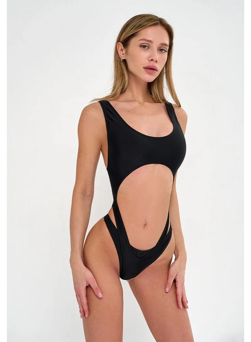 Bona Fide Bonabombita Black Bona Fide Sexy One Piece Bathing Suit for Women - One Piece Swimsuits for Women - Monokini for Women | Best Price UAE