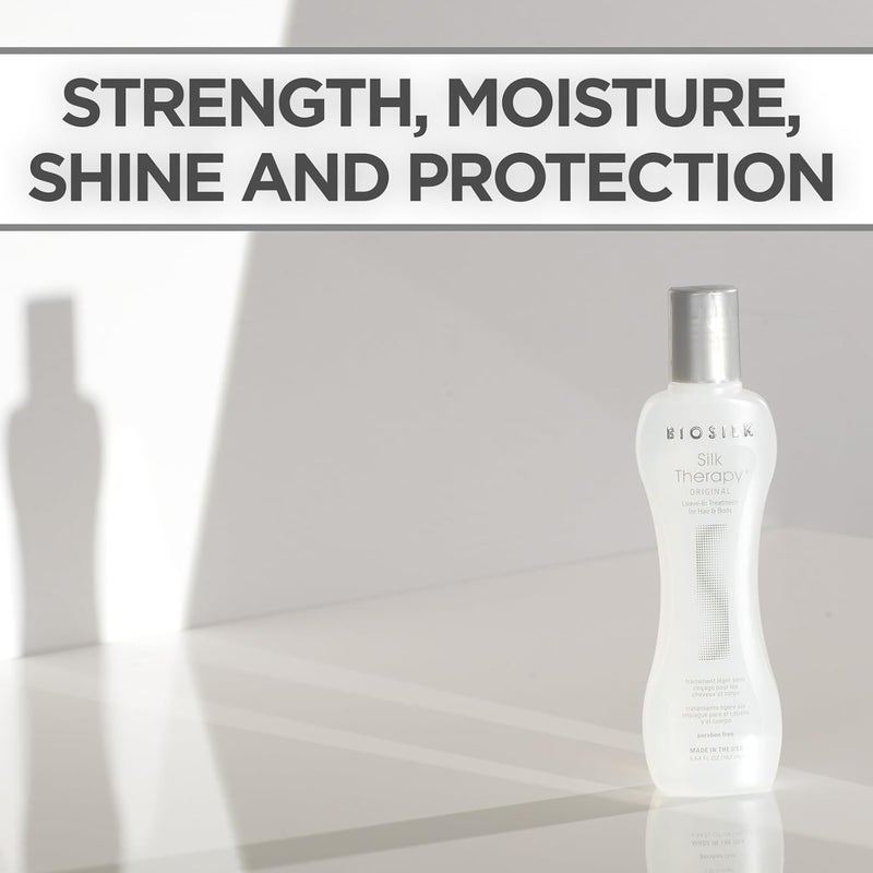 Biosilk Silk Therapy Original Serum for All Hair Types - 167 ml - Image 4