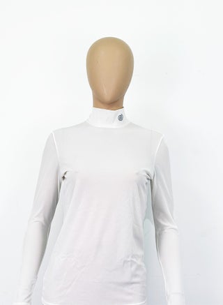 Lady´s High Neck LongSleeve All Mesh T-Shirt - WHITE - pzsku/Z1845389F27C3E859D5F3Z/45/1745305071/15f6fc2b-204a-4c4e-bacd-c21e57521de5