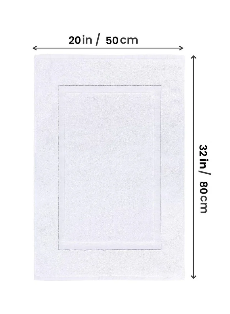 بليس كاسا طقم سجاد حمام قطعتين  جرام قطن حلقي مغزول أصلي % قطن عالي الامتصاص