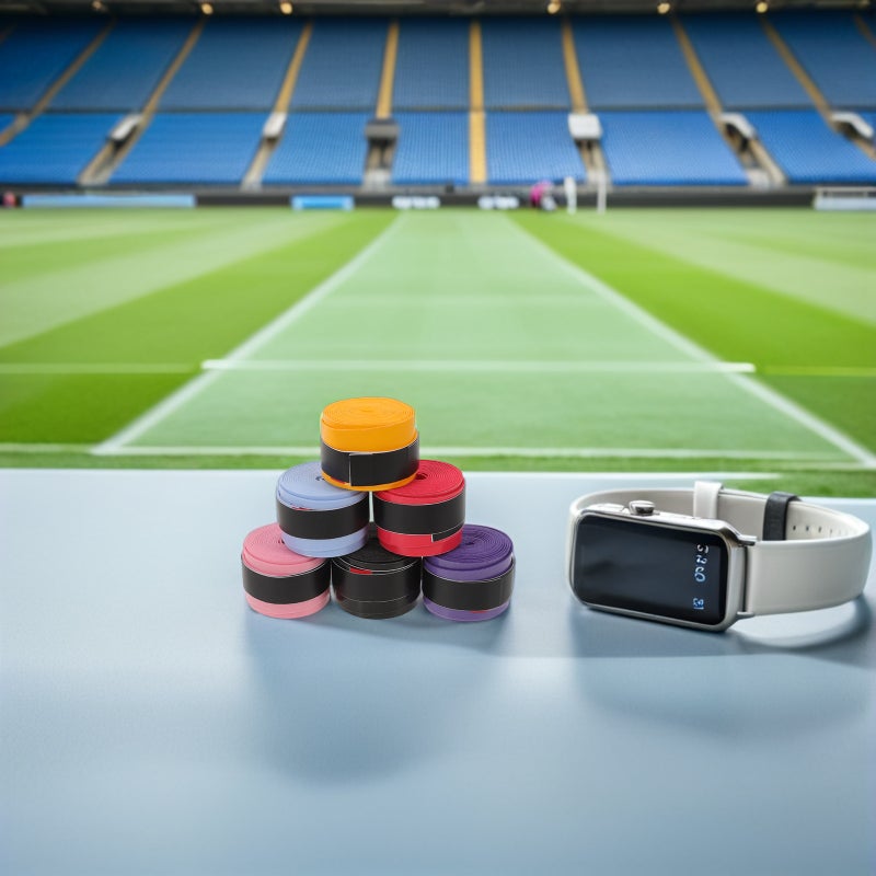 6 Pairs Tennis Racket Overgrip: Badminton Grip - Multi-Color Badminton Racket - Absorbent Tennis Overgrip Sweatband For Sports Tournaments & Training - Image 3