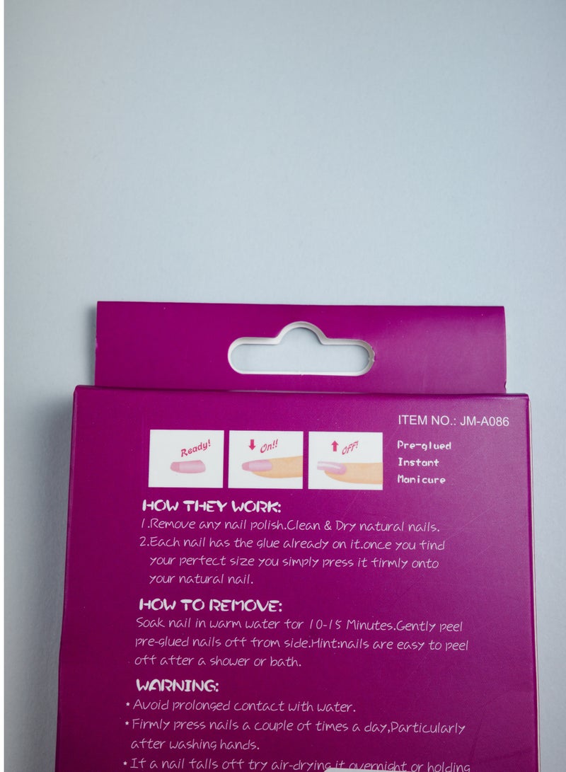 24 Pcs Children Acrylic False Nails Press on Pre-glue Full Cover Glitter Gradient Color Rainbow Short Kids Stick On False Nail Art Kits Set for Kids Little Girls - Image 4