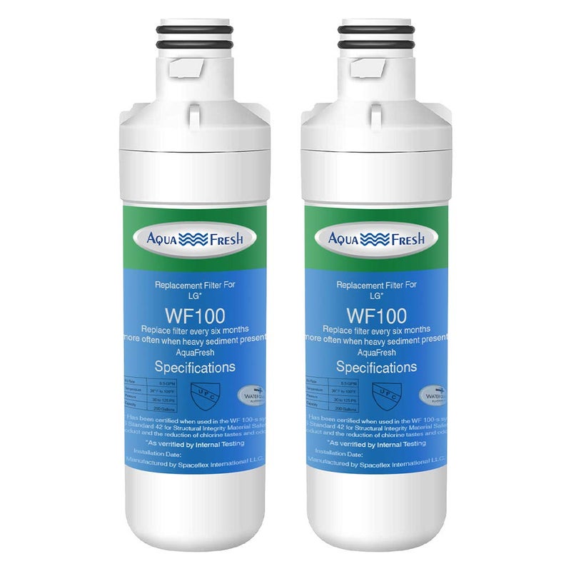 أكوا فريش استبدال فلتر مياه الثلاجة Aqua Fresh Lt1000P من أجل Lt1000P Lt1000Pc Lt1000Pcs Adq74793501 Adq74793502 9980 Lmxs28626S Lmxc23796S (عبوتان) - Image 1