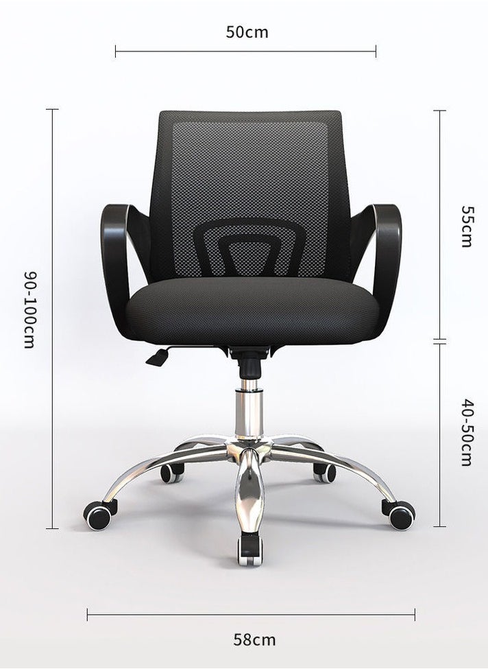 Office Chair Ergonomic Computer Desk Chairs Executive Breathable Gaming Chair Mesh Chair with Adjustable High Back Game Chair Flip-up Armrests Lumbar Support Swivel PC Chair for Home Office