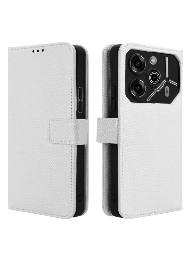 general Compatible Tecno Pova 6 Pro 5G Leather Case, Leather Flap Compatible Tecno Pova 6 Pro 5G Bag Cover - Image 2