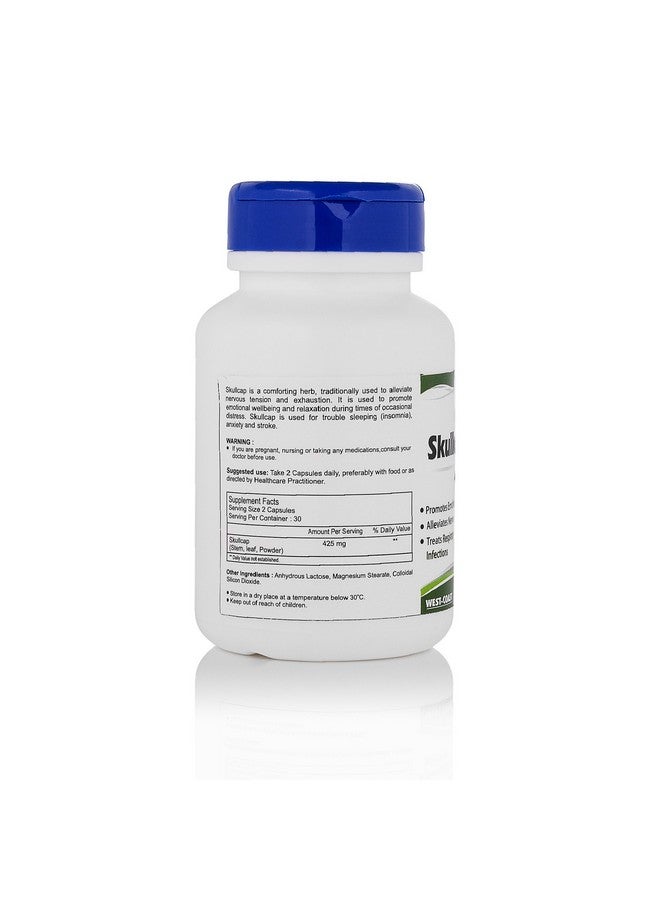 HealthVit صمغ هيربز سكل كاب 425 ملغ لدعم الجهاز العصبي | يعزز الرفاهية | يعالج التهابات الجهاز التنفسي | مكمل عشبي | 60 كبسولة - Image 2