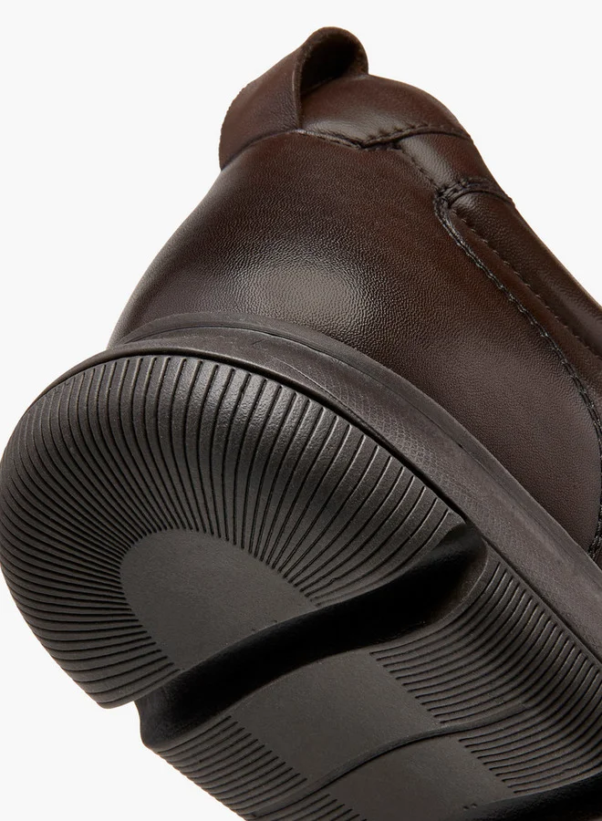 لو كونفورت Solid Slip-On Loafers