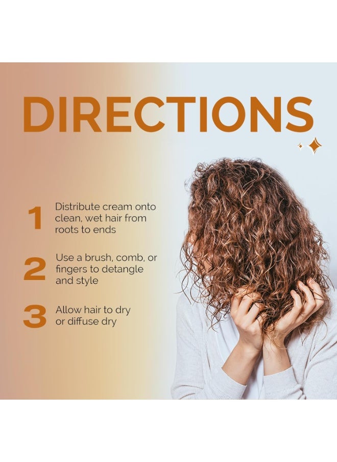 Curl Keeper Curl Keeper Hair Styling Cream for Curly Hair, 3 Fl Oz - Frizz-Free Curl Defining Cream Defines, Detangles & Moisturizes for All Curl Types - Silicone-Free & Water Based Hair Styler or Men & Women  - Image 4