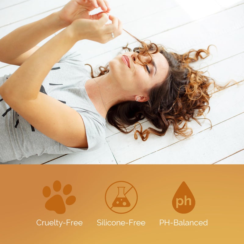 Curl Keeper كريم تصفيف الشعر كيرل كيبر للشعر المجعد، 3 أونصة سائلة - كريم تحديد تجاعيد خالي من التجاعيد يحدد، يفكك التشابك ويرطب لجميع أنواع التجاعيد - خالي من السيليكون وقائم على الماء لمصفف الشعر للرجال والنساء - Image 4