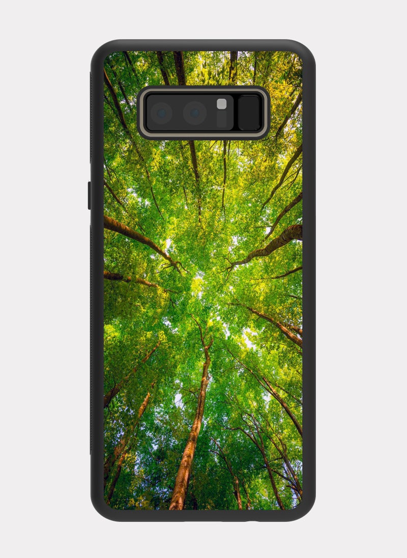 بكسلات كفر سامسونج جالكسي نوت 8 اشجار طويلة اخضر - Image 1