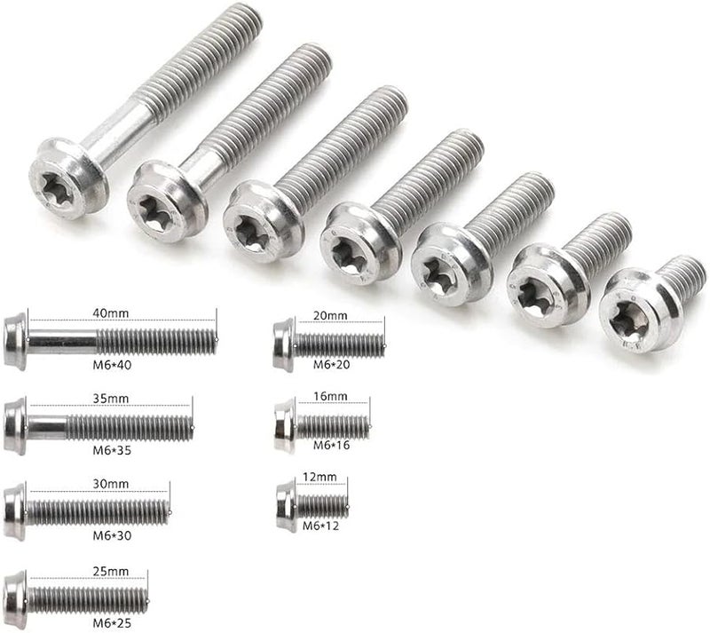 Motorcycle Engine Guard Housing Screw Bolt Set 6mm 6X20 For BMW Left Right - Image 3