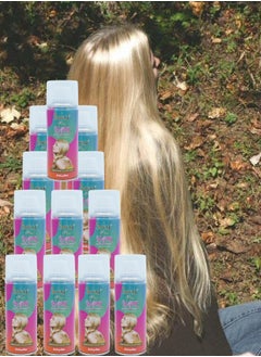12 Pieces Hair Colour Spray Gold Yellow