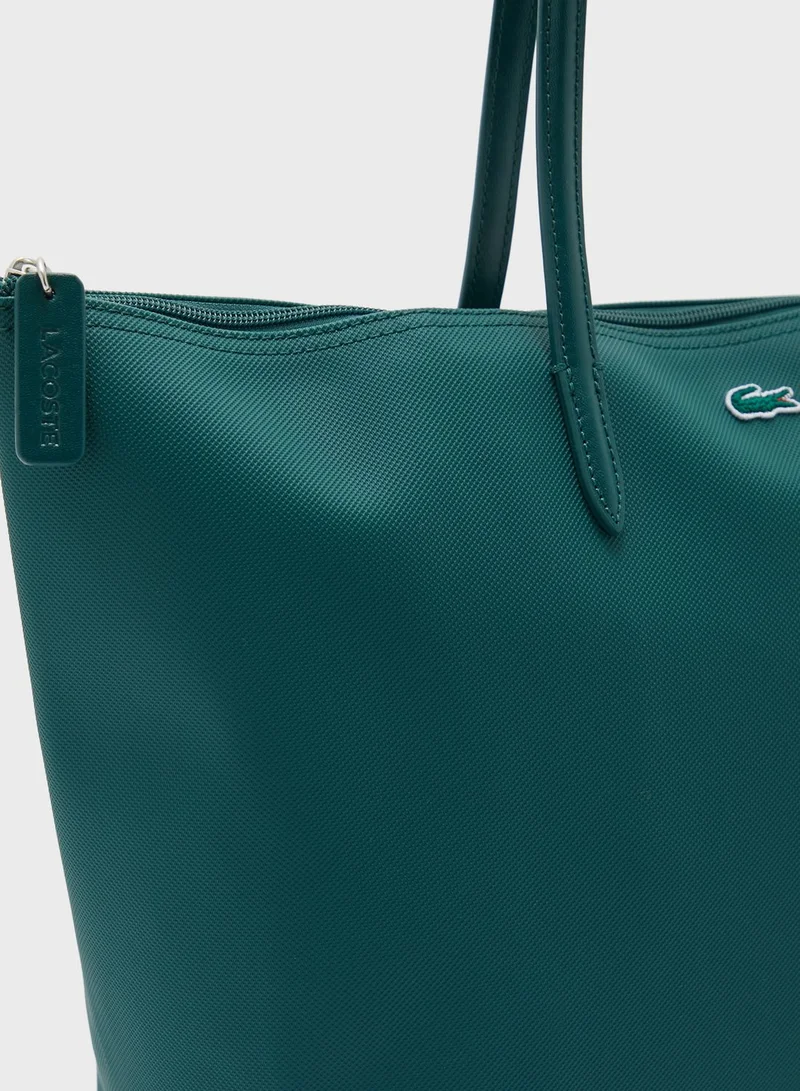 LACOSTE Logo Tote