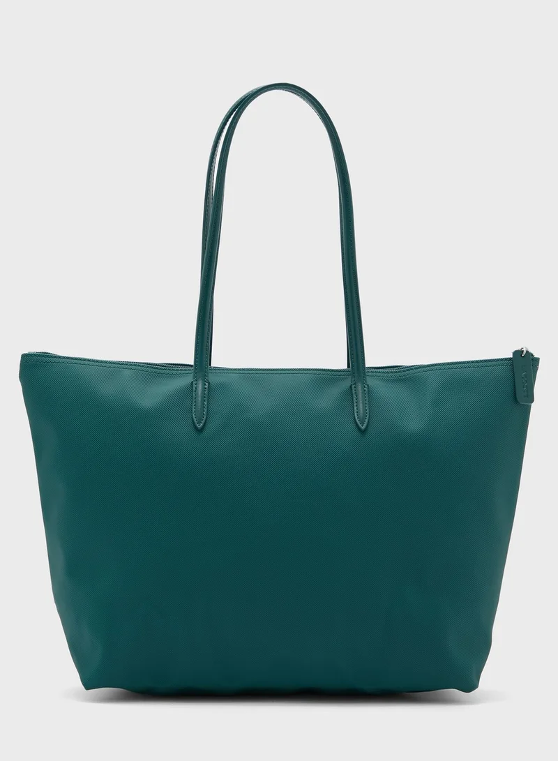 LACOSTE Logo Tote